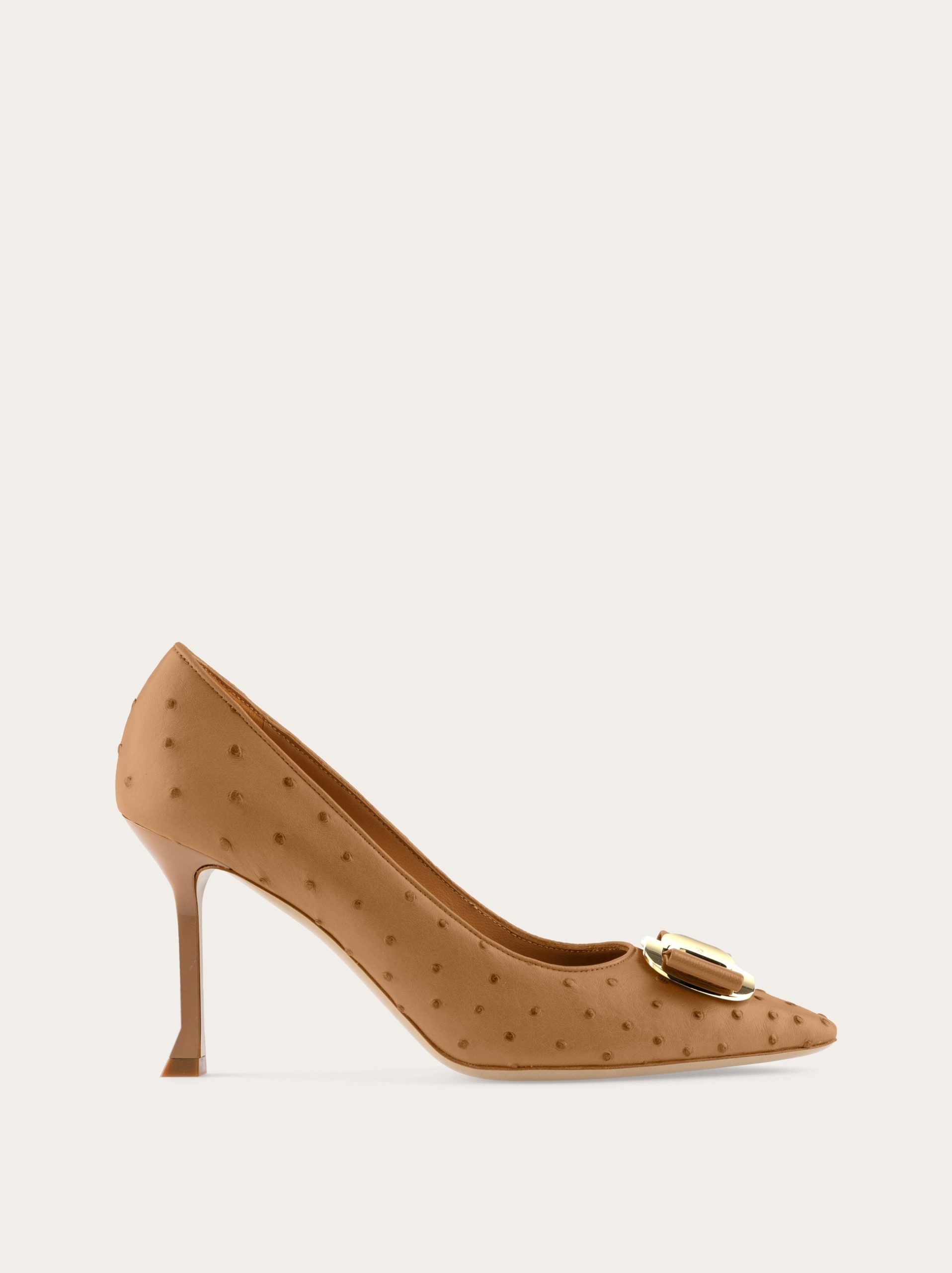 Ferragamo New Vara plate pump - Image 1